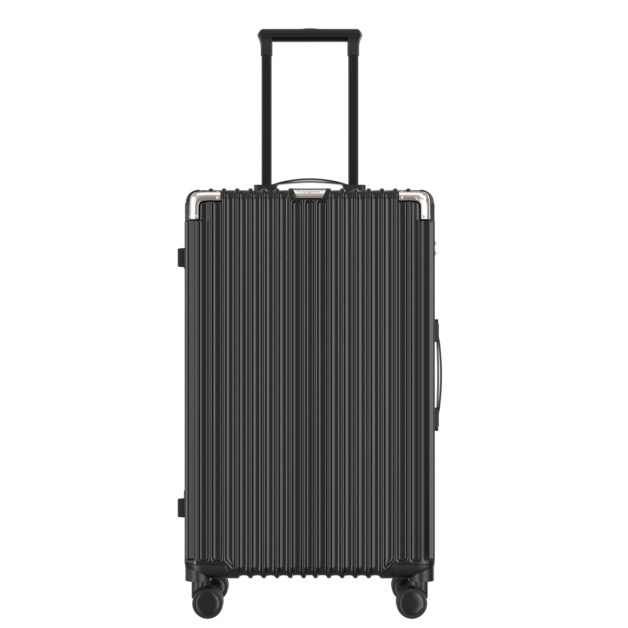 Voyagoux® CLASSIC - Sustainable Travel Suitcase - Black | 113L, Large (L)