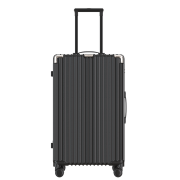 Voyagoux® CLASSIC - Sustainable Travel Suitcase - Black | 113L, Large (L)