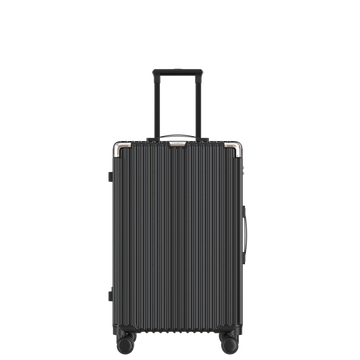 VOYAGOUX - CLASSIC - Sustainable Travel Suitcase - Black - 71L, Medium (M)