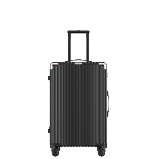 VOYAGOUX - CLASSIC - Sustainable Travel Suitcase - Black - 71L, Medium (M)