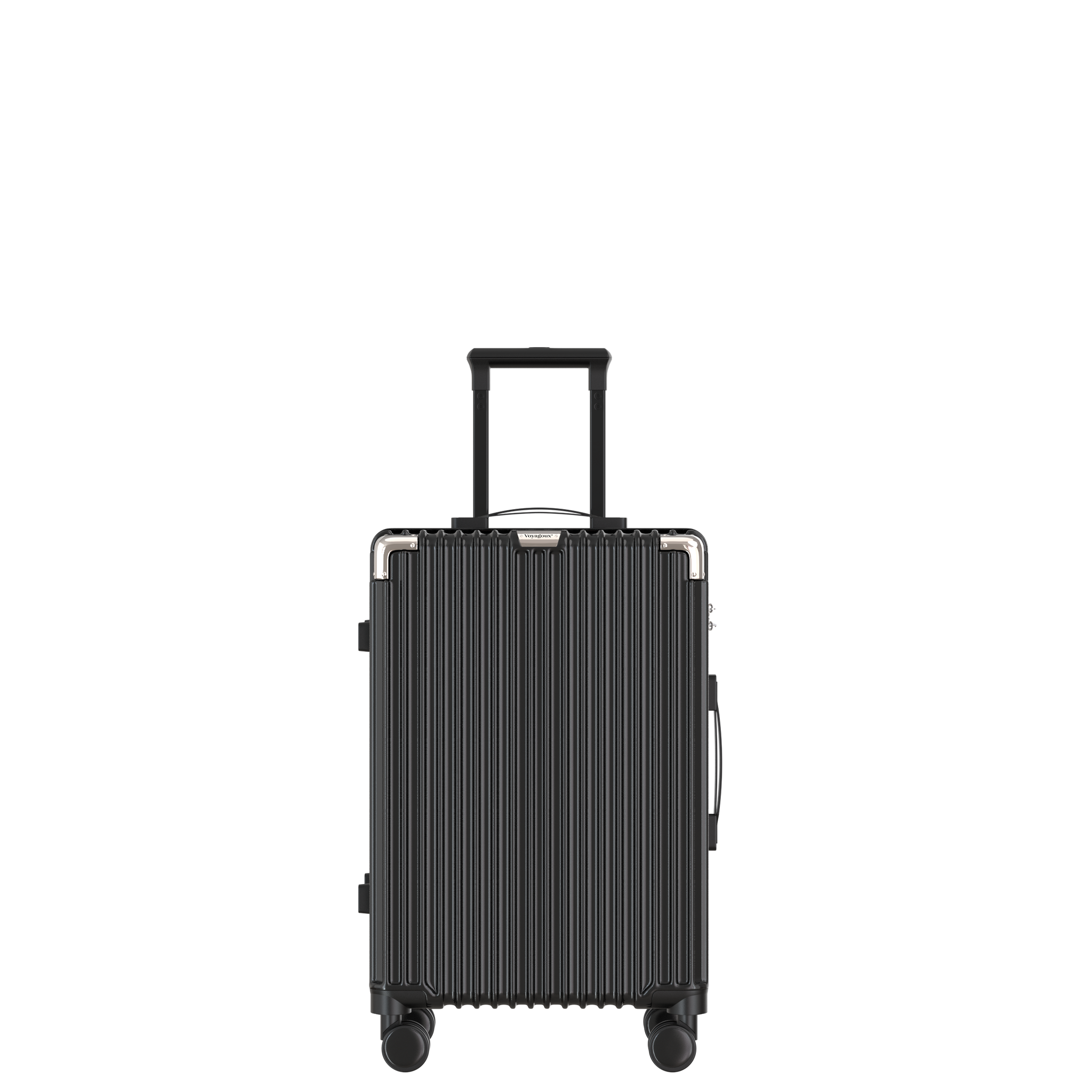 Voyagoux® CLASSIC - Hand Luggage - Durable Travel Suitcase - Black | 39L, Small (S)