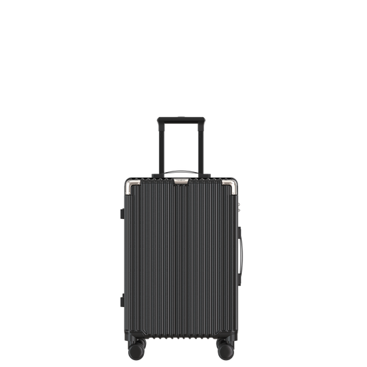 Voyagoux® CLASSIC - Hand Luggage - Durable Travel Suitcase - Black | 39L, Small (S)