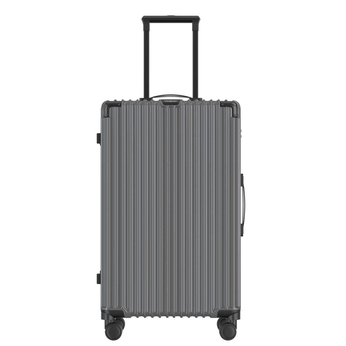 Voyagoux® CLASSIC - Sustainable Travel Suitcase - Dark Gray | 113L, Large (L) 