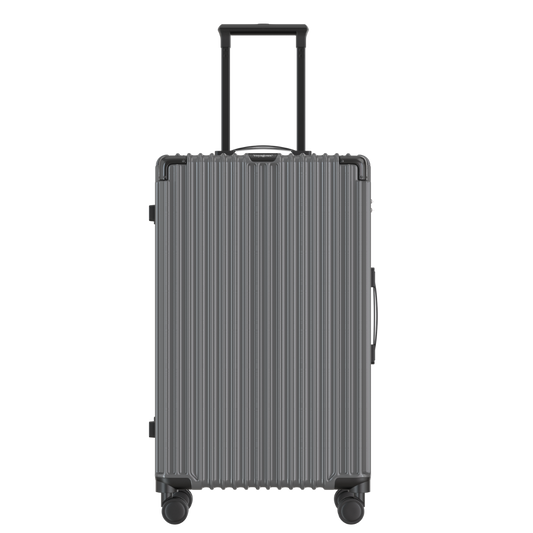 Voyagoux® CLASSIC - Sustainable Travel Suitcase - Dark Gray | 113L, Large (L) 