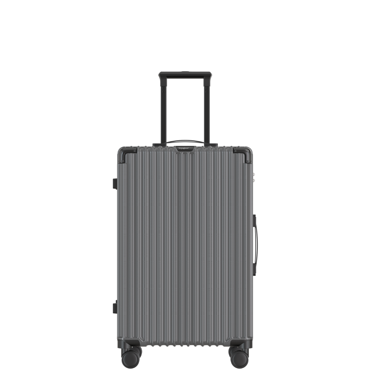 Voyagoux® CLASSIC - Sustainable Travel Suitcase - Dark Gray | 71L, Medium (M) 