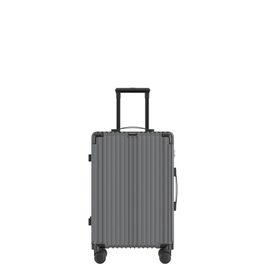 Voyagoux® CLASSIC - Hand Luggage - Durable Travel Suitcase - Dark Gray | 39L, Small (S) 