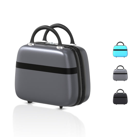 VOYAGOUX - Durable ABS Travel Suitcase - Dark Gray - 14L, Extra Small (XS)