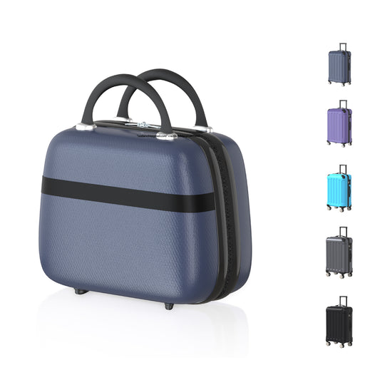 VOYAGOUX - Durable ABS Travel Suitcase - Dark Blue - 14L, Extra Small (XS)