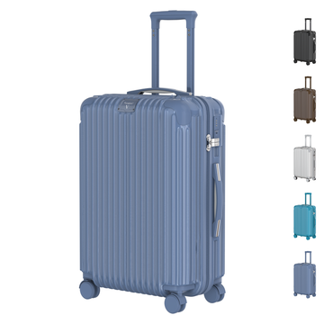 Voyagoux® ESSENTIALS - Stijlvolle Reiskoffer - Nardo Grijs | 72L, Medium (M)