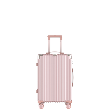 Voyagoux® CLASSIC - Handbagage - Duurzame Reiskoffer - Rose Gold | 39L, Small (S)