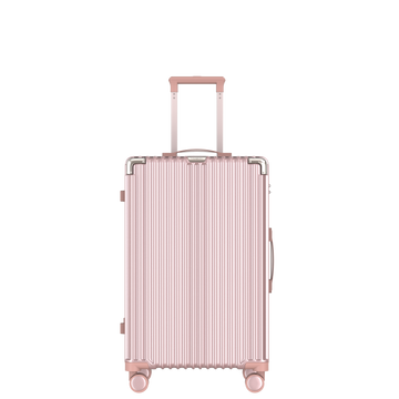 VOYAGOUX - CLASSIC - Sustainable Travel Suitcase - Rose Gold - 71L, Medium (M)