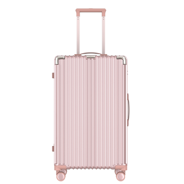 Voyagoux® CLASSIC - Sustainable Travel Suitcase - Rose Gold | 113L, Large (L)