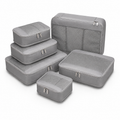 Premium Packing Cubes 6-delig | Grijs