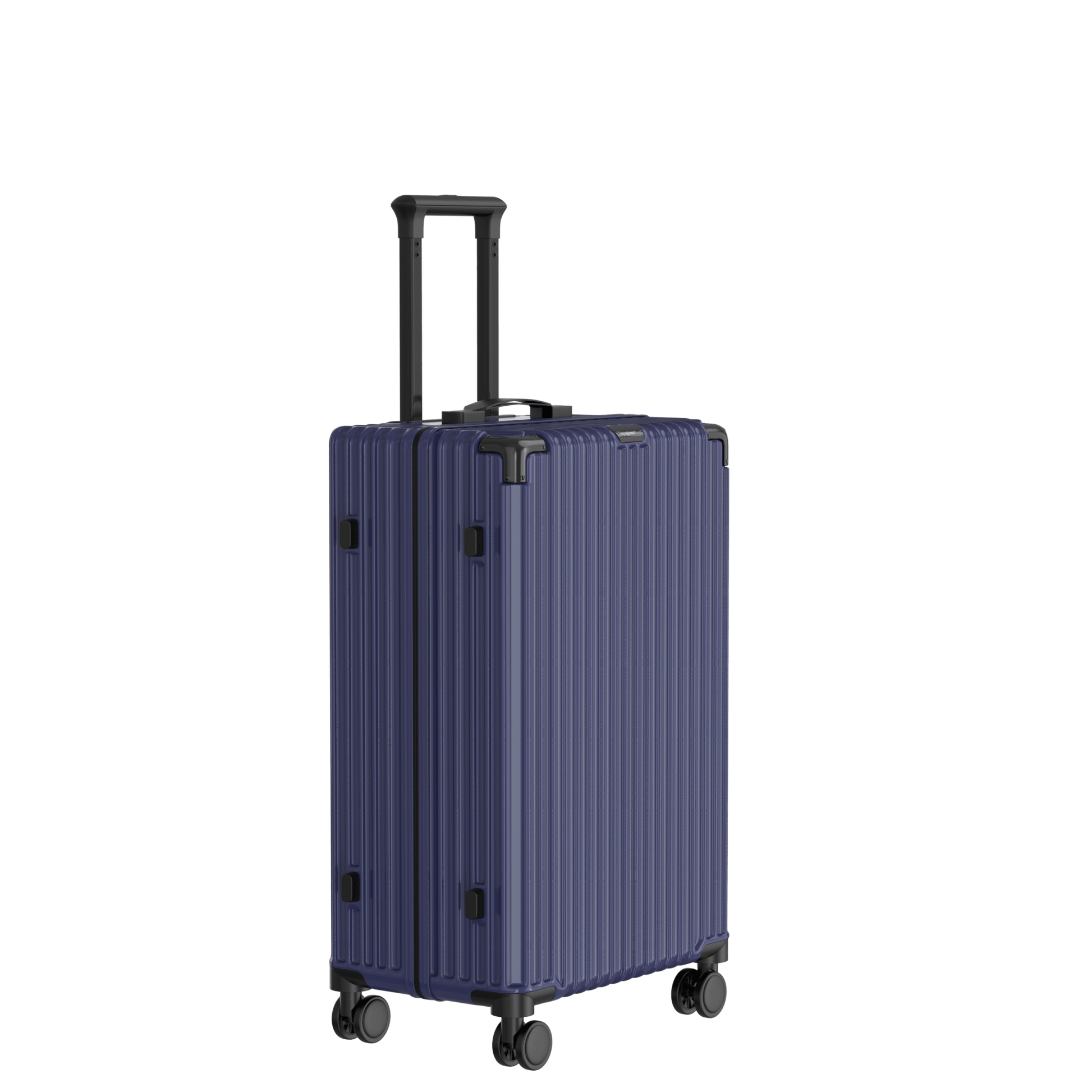 Voyagoux® CLASSIC - 2 - delige Duurzame Reiskoffer Set - Donkerblauw | M / L - Voyagoux