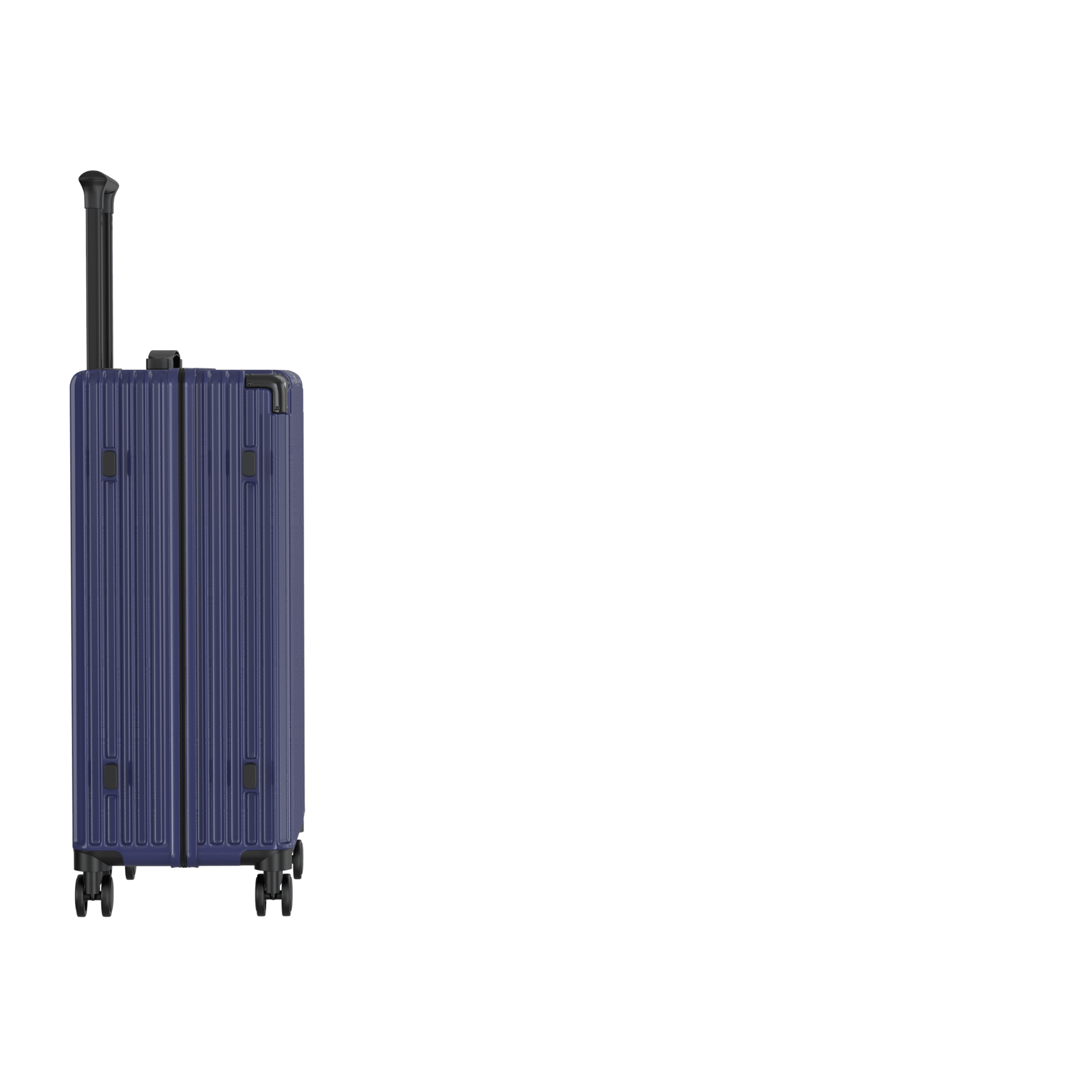 Voyagoux® CLASSIC - 2 - delige Duurzame Reiskoffer Set - Donkerblauw | M / L - Voyagoux