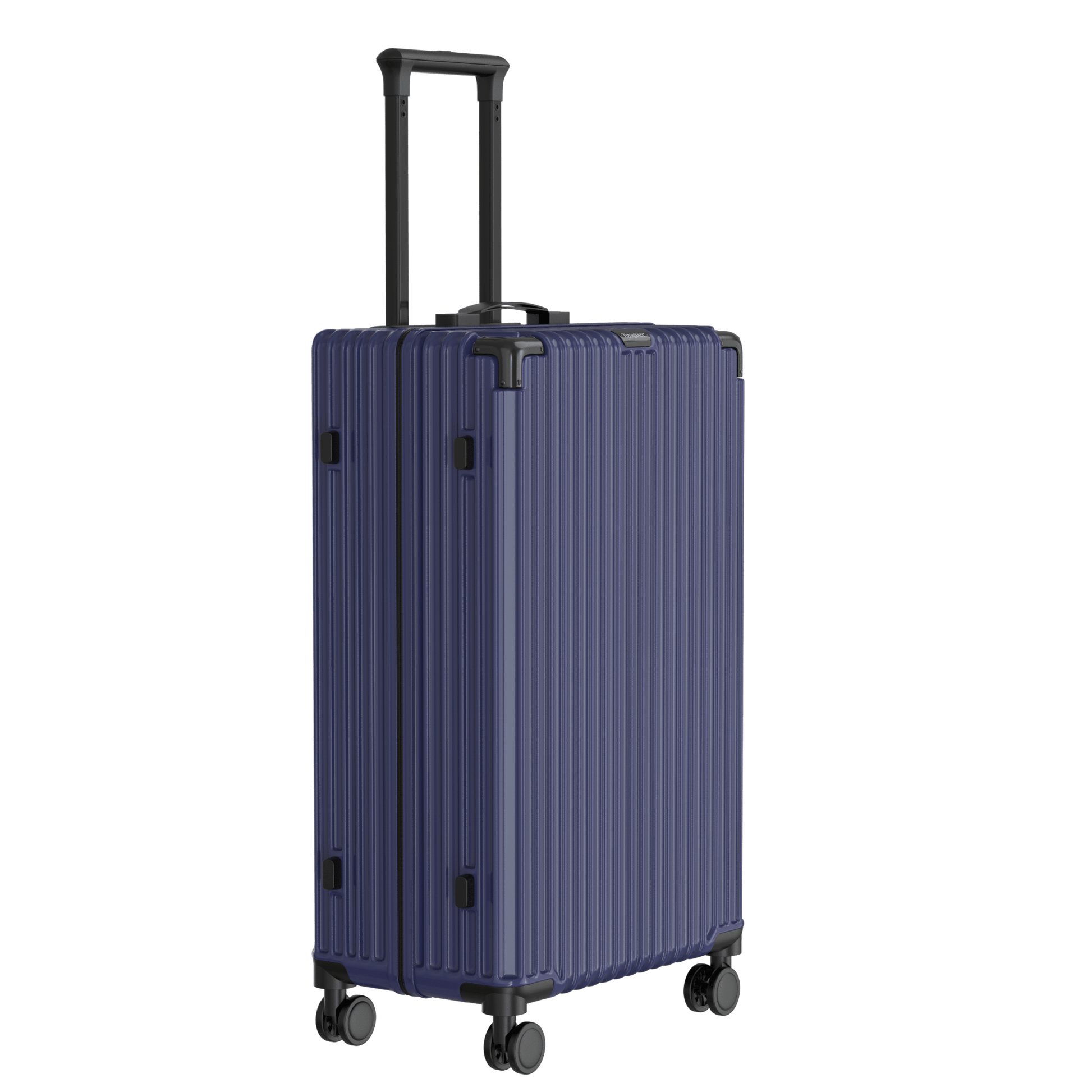 Voyagoux® CLASSIC - 2 - delige Duurzame Reiskoffer Set - Donkerblauw | M / L - Voyagoux