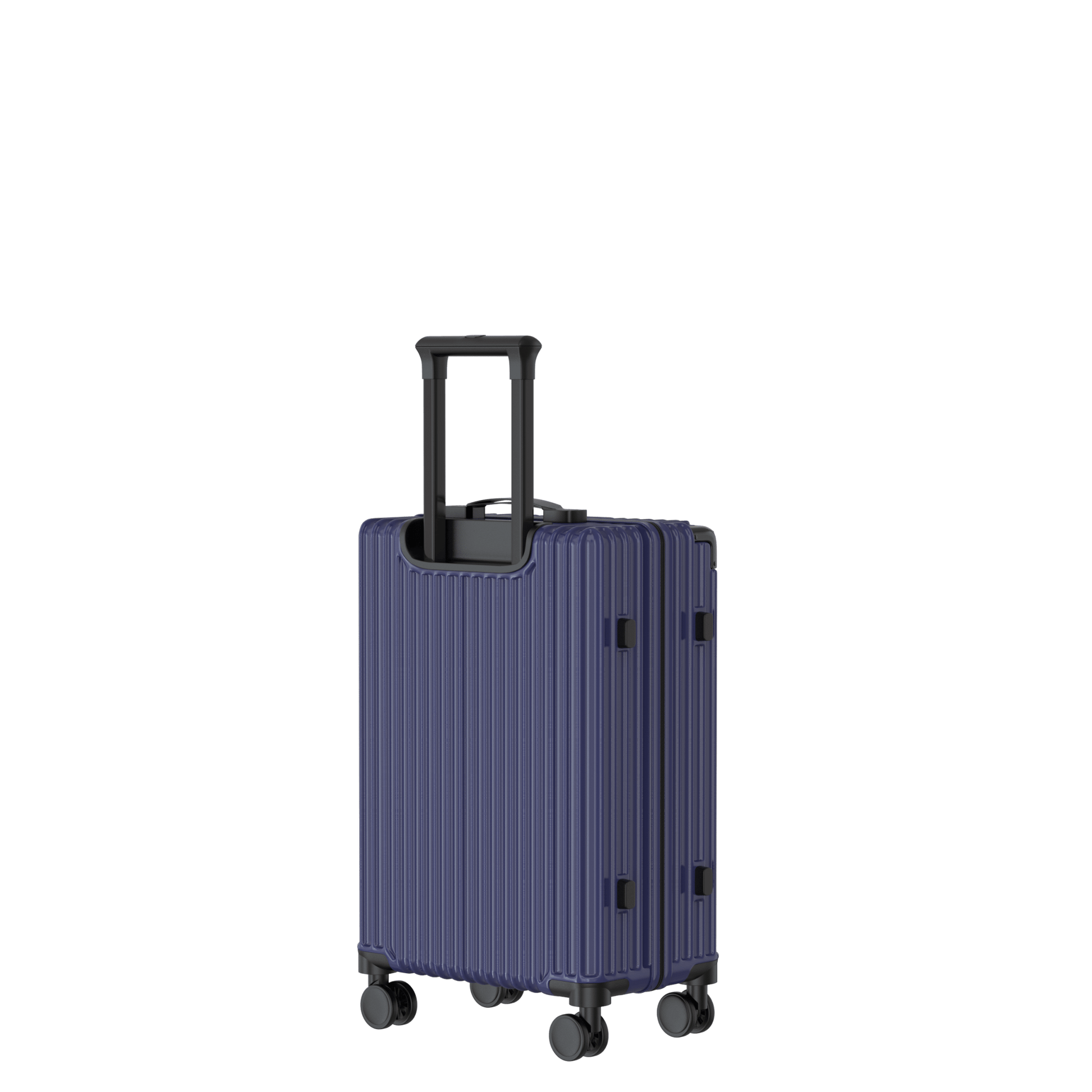 Voyagoux® CLASSIC - 2 - delige Duurzame Reiskoffer Set - Donkerblauw | S / L - Voyagoux