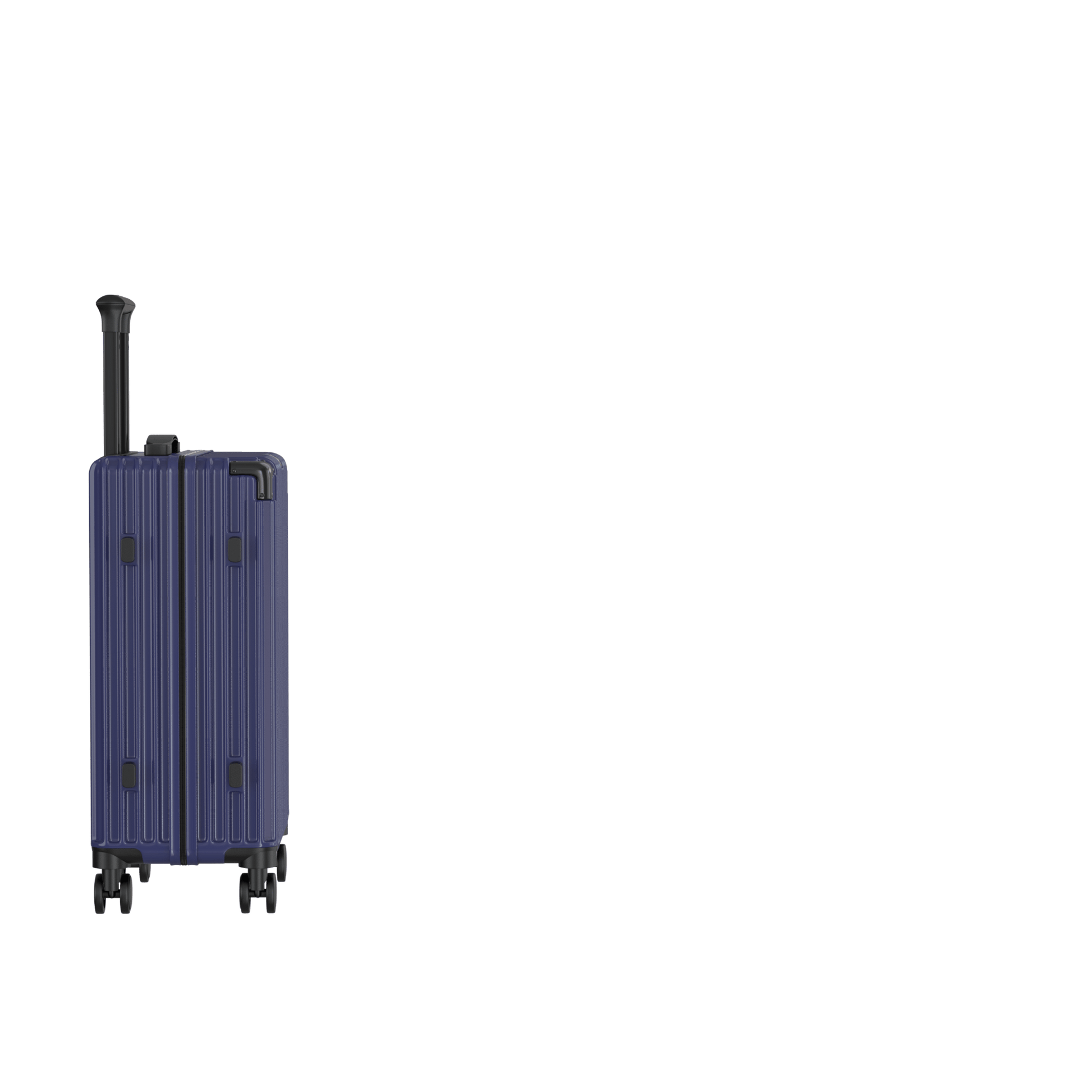 Voyagoux® CLASSIC - 2 - delige Duurzame Reiskoffer Set - Donkerblauw | S / L - Voyagoux