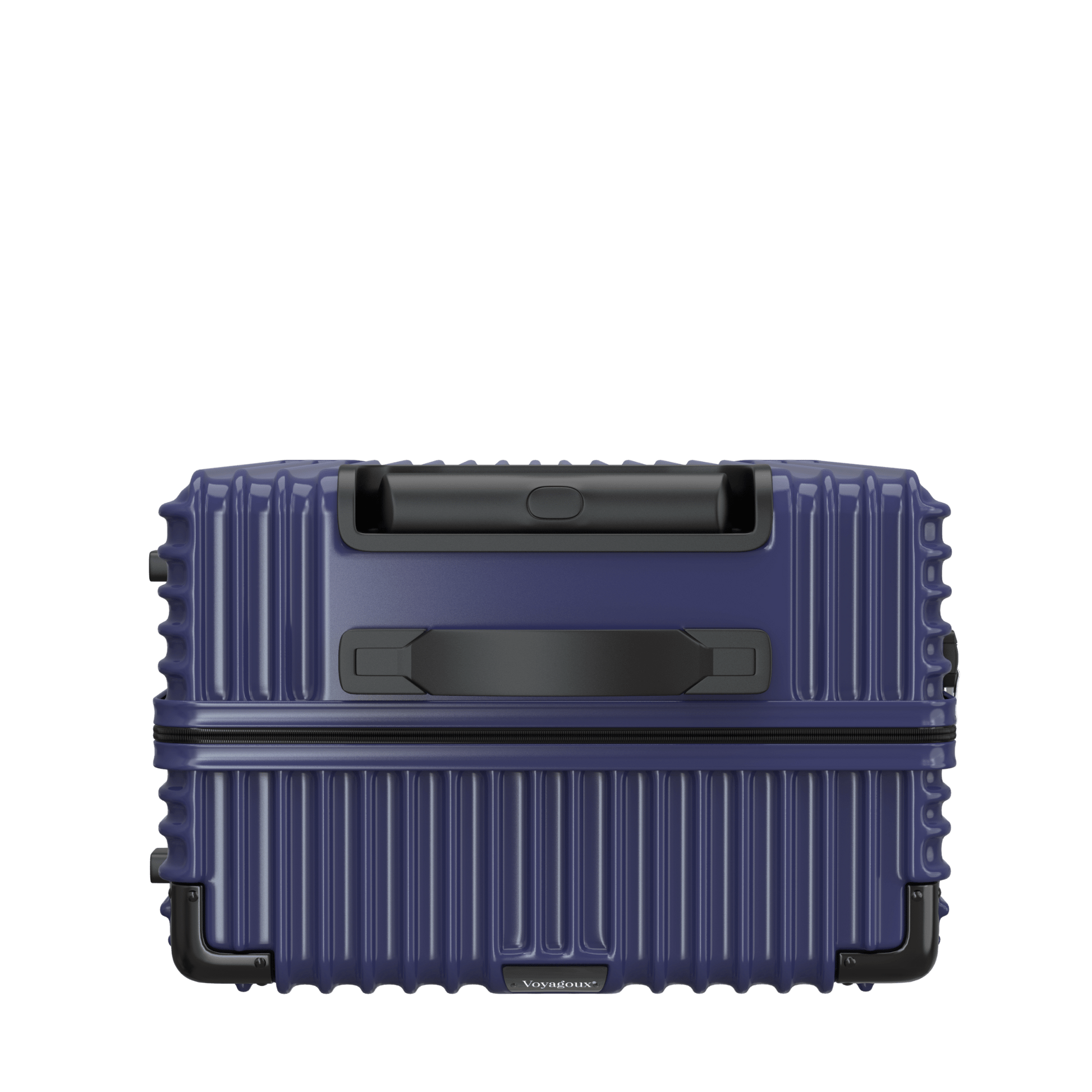 Voyagoux® CLASSIC - 2 - delige Duurzame Reiskoffer Set - Donkerblauw | S / L - Voyagoux