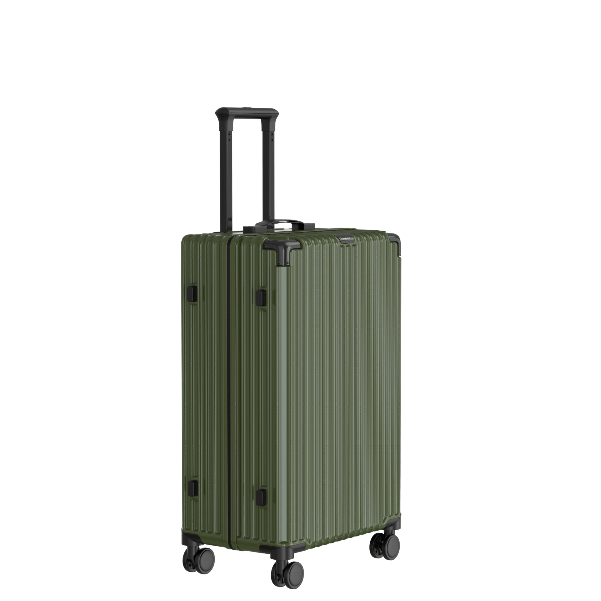 Voyagoux® CLASSIC - 2 - delige Duurzame Reiskoffer Set - Olijfgroen | M / L - Voyagoux