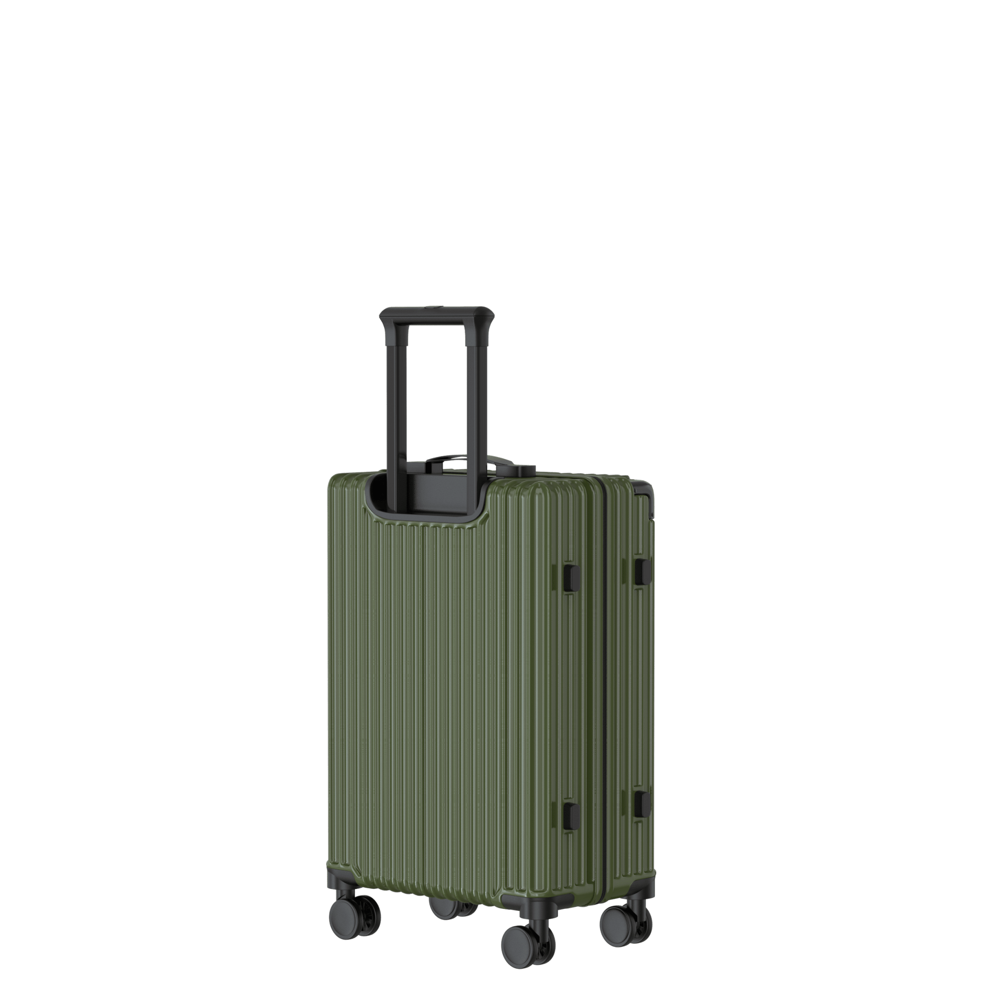 Voyagoux® CLASSIC - 2 - delige Duurzame Reiskoffer Set - Olijfgroen | S / L - Voyagoux