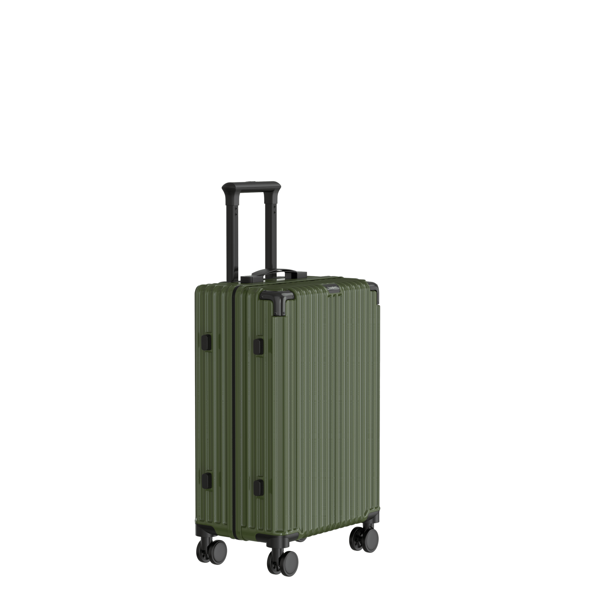 Voyagoux® CLASSIC - 2 - delige Duurzame Reiskoffer Set - Olijfgroen | S / L - Voyagoux