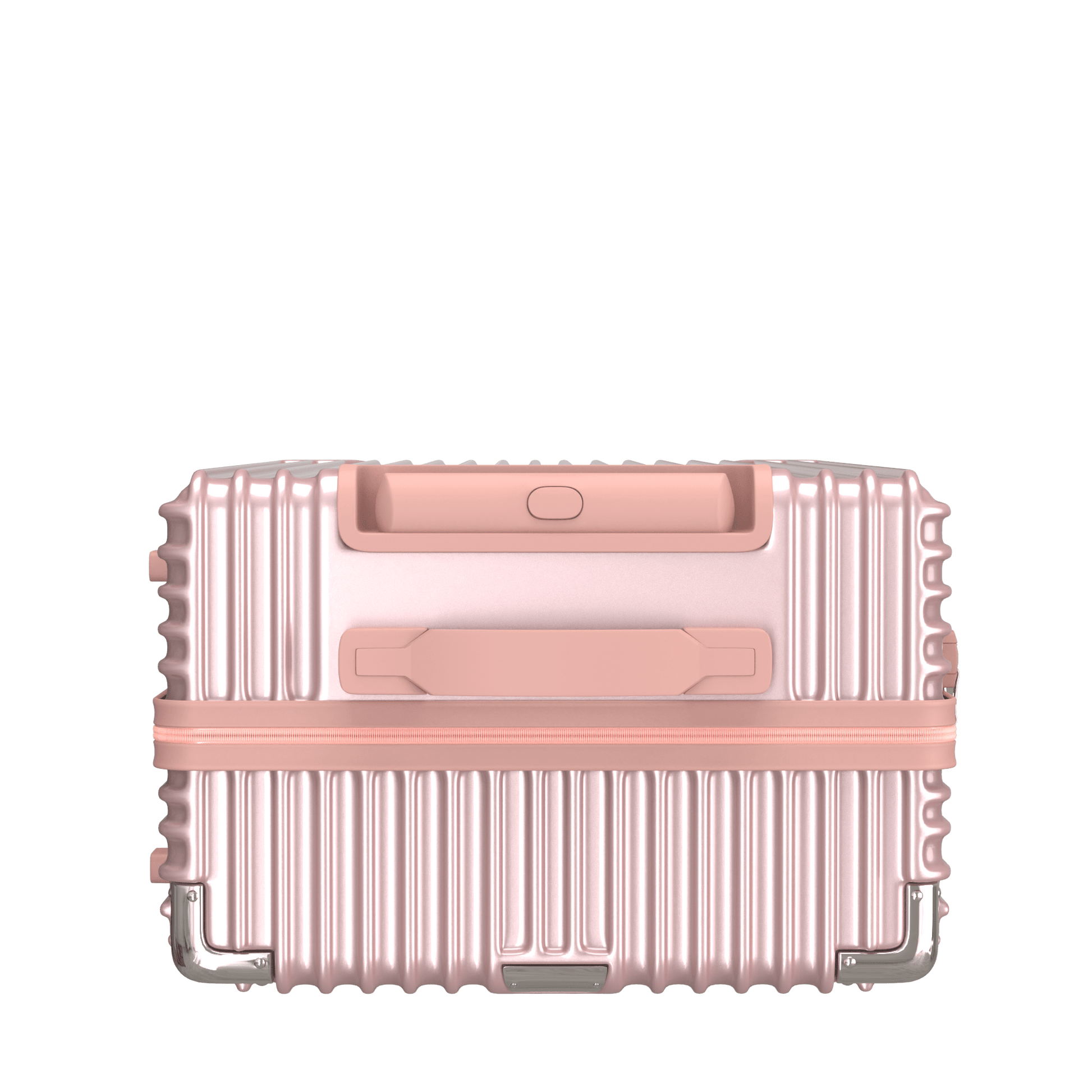 Voyagoux® CLASSIC - 2 - delige Duurzame Reiskoffer Set - Rose Gold | M / L - Voyagoux