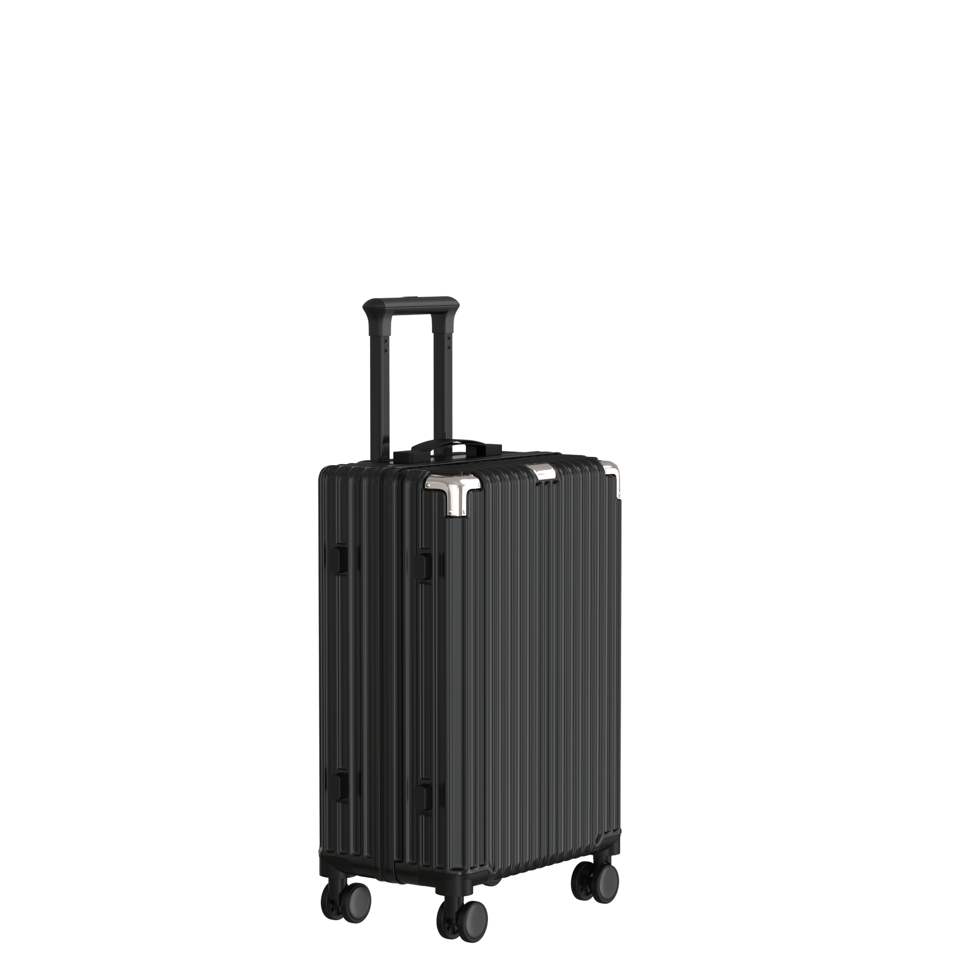 Voyagoux® CLASSIC - 2 - delige Duurzame Reiskoffer Set - Zwart | S / L - Voyagoux