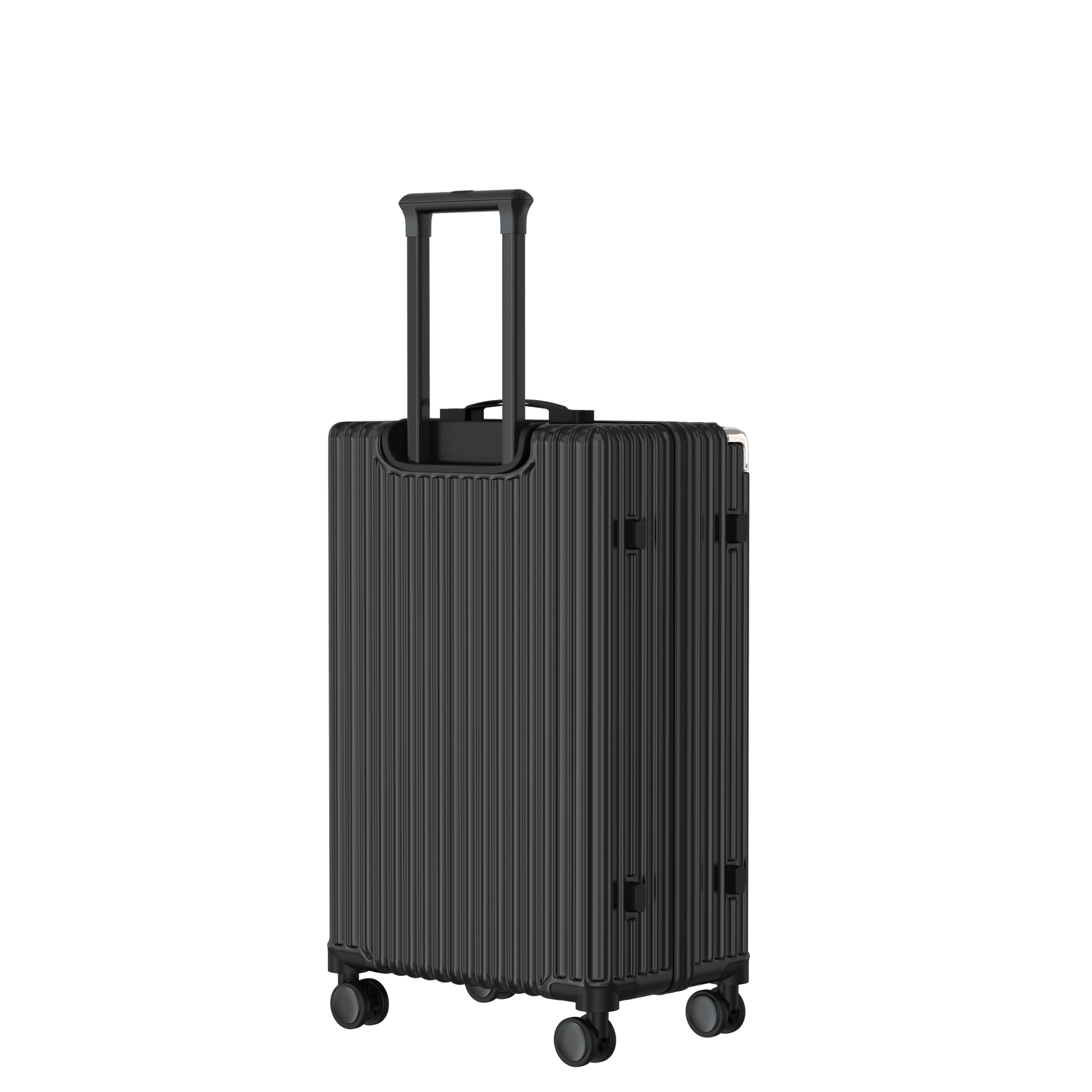 Voyagoux® CLASSIC - 2 - delige Duurzame Reiskoffer Set - Zwart | S / M - Voyagoux