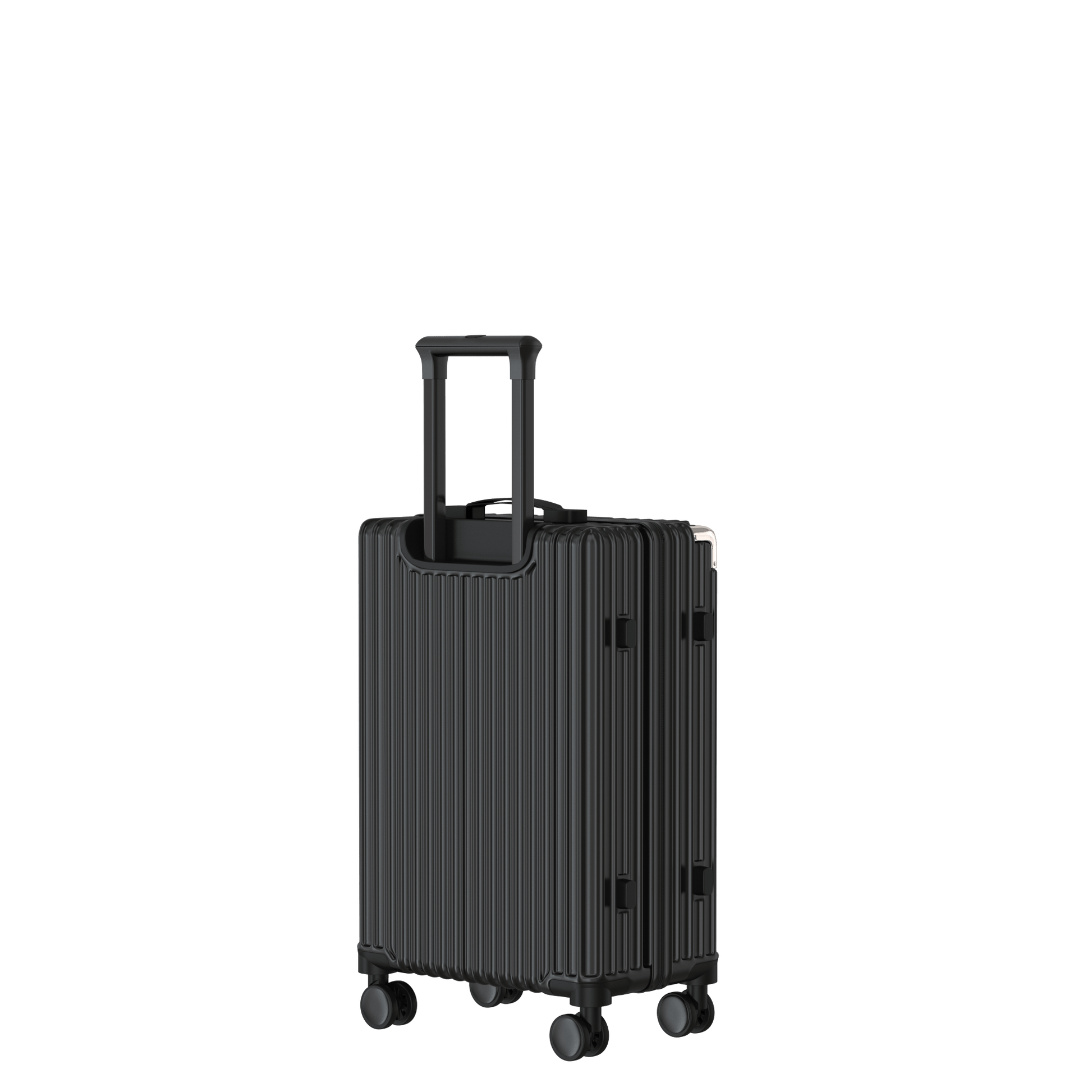 Voyagoux® CLASSIC - 2 - delige Duurzame Reiskoffer Set - Zwart | S / M - Voyagoux