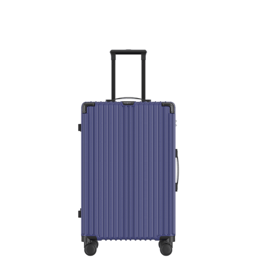 Voyagoux® CLASSIC - Duurzame Reiskoffer - Donkerblauw | 71L, Medium (M)