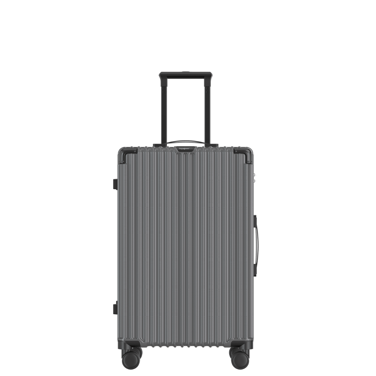 Voyagoux® CLASSIC - Duurzame Reiskoffer - Donkergrijs | 71L, Medium (M) - Voyagoux