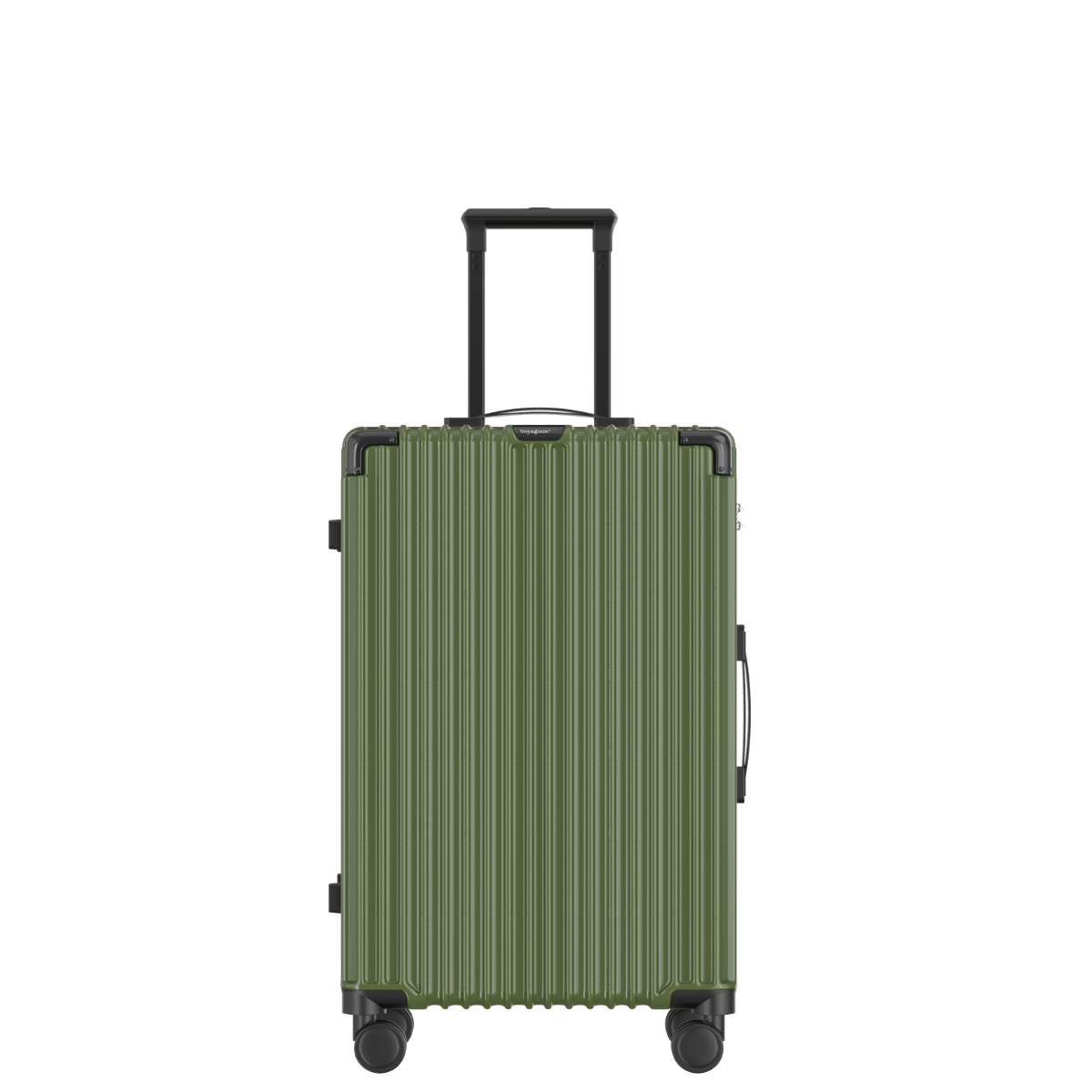 Voyagoux® CLASSIC - Duurzame Reiskoffer - Olijfgroen | 71L, Medium (M) - Voyagoux