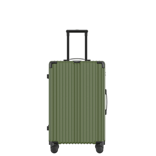 Voyagoux® CLASSIC - Duurzame Reiskoffer - Olijfgroen | 71L, Medium (M)