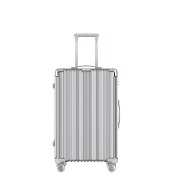 Voyagoux® CLASSIC - Duurzame Reiskoffer - Zilver | Medium (M) - Voyagoux