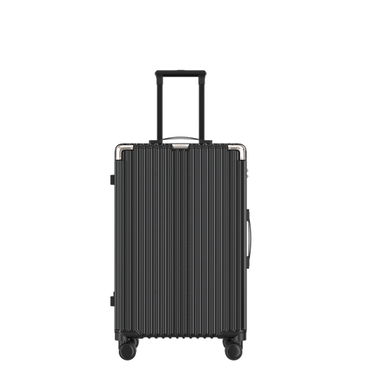 Voyagoux® CLASSIC - Duurzame Reiskoffer - Zwart | Medium (M)